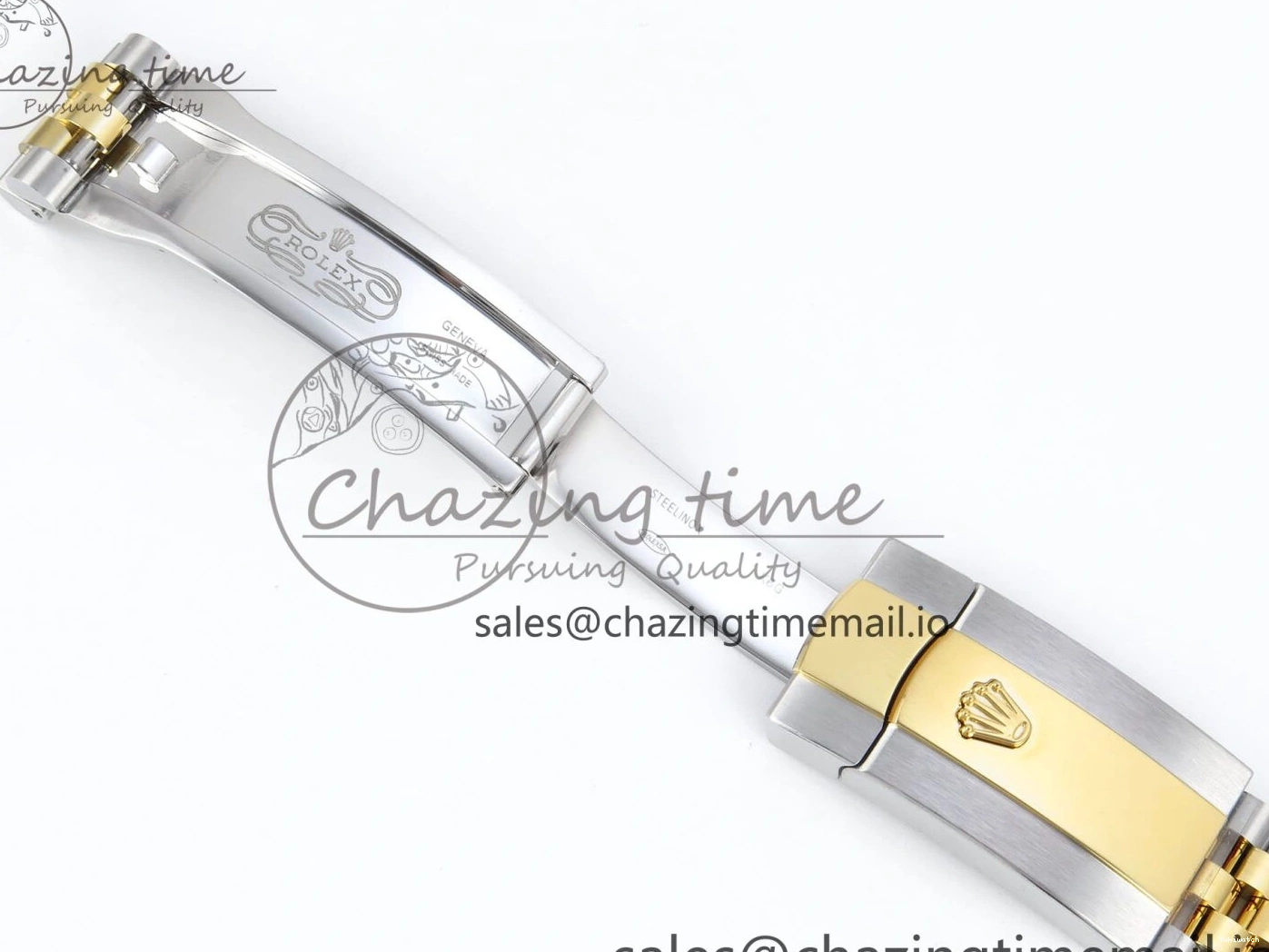 SS Dial YG EWEF Leaf Edition A3235 on Jubilee 126233 36 DateJust Best YG Bracelet 0501